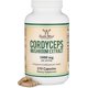 thumbnail image 1 of Double Wood Cordyceps Mushroom Extract | 1,000 Mg Per Serving | 105 Servings | 210 Capsules, 1 of 3