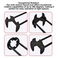thumbnail image 4 of Llave Para Lavabo, Soporte Portátil De Hierro Preciso, Llave Para Fregadero Con Rotación De 360 ​​​​grados, Multiusos Para Todos Los Grifos, 4 of 7