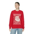 thumbnail image 6 of Santa's Naughty List Ugly Christmas Sweater, 6 of 9