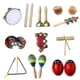 thumbnail image 2 of Juguete musical Montessori, juegos de percusión, juguete de percusión musical, instrumentos musicales de madera para niños de 3 a 10 años, regalo de 11 piezas, 2 of 9