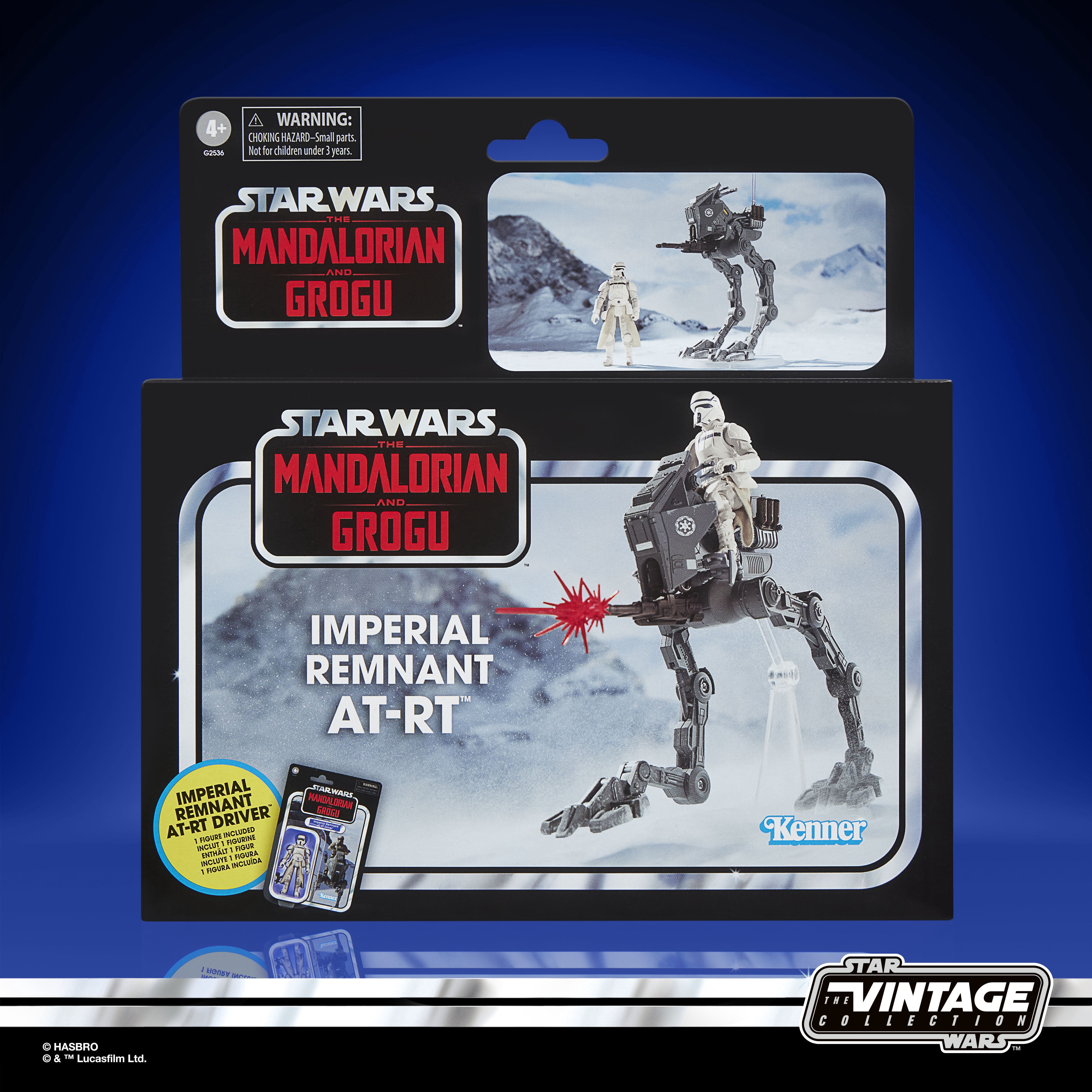 Star Wars: The Mandalorian & Grogu - Vintage Collection - Imperial Remnant AT-RT Vehicle with Action Figure