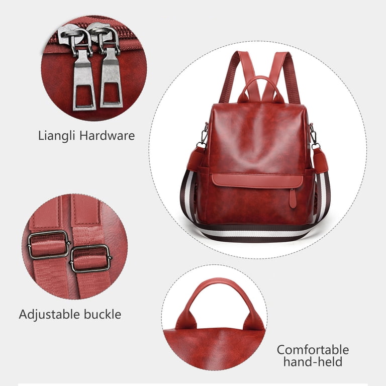 Hiroekza Stylish Casual Ladies BackPack Shoulder Bag for  display picture 1