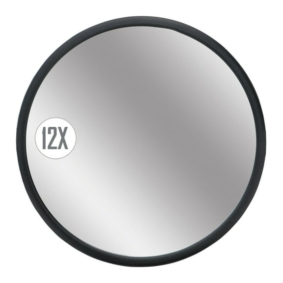 Barbasol CBG1-9500-BLK 12x Magnifying Fog Free Mirror