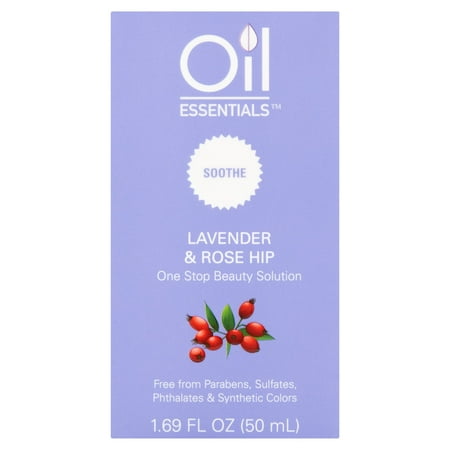 Oil Essentials Soothe Lavender & Rose Hip Beauty Oil, 1.69 fl oz