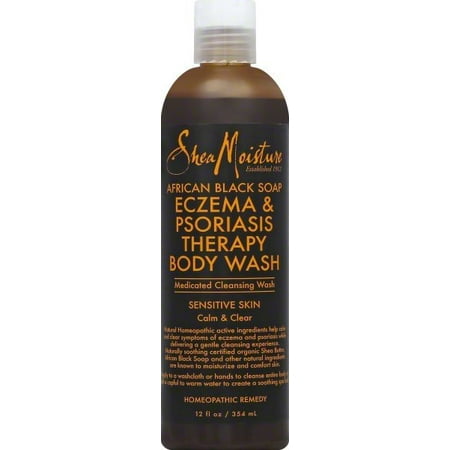 SheaMoisture African Black Soap Eczema & Psoriasis Therapy Body Wash 12 (Best Body Wash For African American Skin)
