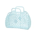 thumbnail image 3 of 10"x 4.2"x 8.7" Small Jelly Bags - Reusable Gift Basket | Beach Bag, Bridal, Easter Basket For Women Men, 3 of 6
