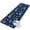 Blue, variant on Front Door Mat 15.7"x23.6", Navy Blue Nautical Non Slip Backing & Low Profile Doormats, Absorbent Muddy Dirt Trapper Door Mats for Front Back Door All-Weather Summer Coastal Ocean Beach Coconut Trees