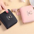 thumbnail image 5 of Kcolen Adorable Bear Tassel Zip Wallet for Women Daily Use Commuting Student Convenience Compact Purse, 5 of 5