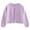 Purple, variant on UAMVSH Girls' Knitted Cardigan Long Sleeve Round Neck Fall Coat Newborn Infant Baby Cotton Open Front