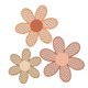 thumbnail image 4 of ColoMX 3 piezas de margaritas para colgar en la pared, decoración rústica de madera con flores., 4 of 8
