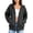 New-Dark Gray, variant on yillto Sweatshirt Jackets for Women Full Zip up Hoodies Long Sleeve Hooded Coat with Pockets