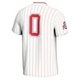 thumbnail image 3 of Youth GameDay Greats #0 White Ohio State Buckeyes Lightweight Softball Jersey, 3 of 4