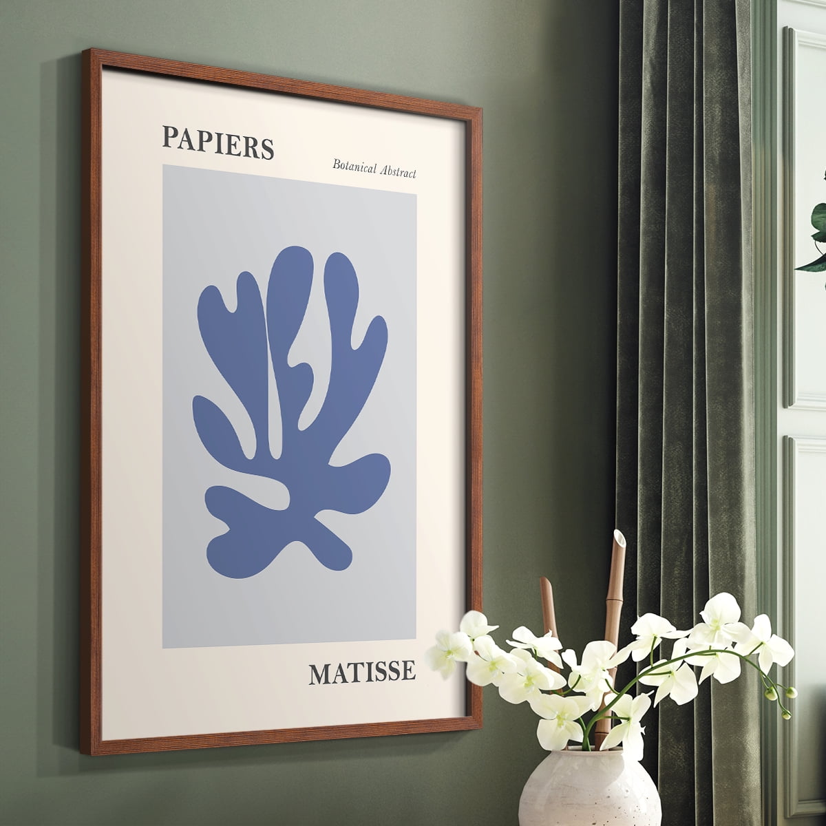 Matisse CCLXXIV in Solid Wood 8 x 10 Framed Print