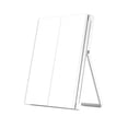 thumbnail image 3 of Impressions Vanity Lucid Trifold LED Easel Makeup Mirror (White), 3 of 6