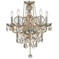 thumbnail image 2 of Worldwide Lighting Provence 5-Light Crystal Chandelier, 2 of 6