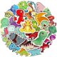 thumbnail image 5 of 50pcs cartoon cute dinosaur animal graffiti sticker decoration notebook computer guitar luggage DIY thin waterproof stickers., 5 of 5