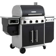 Lifetime Gas Grill and Wood Pellet Smoker Combo, WiFi and Bluetooth Control Technology