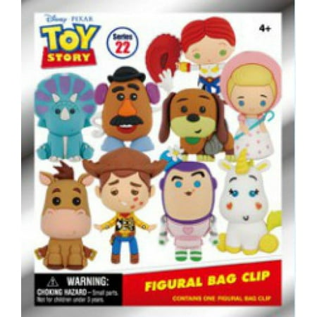 3D Figural Foam Bag Clip Disney Series 22 Toy Story Classic Mystery Pack