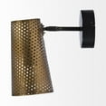thumbnail image 3 of Mercana Wesley I 11x10.2 Gold Toned Perforated Metal Cone Wall Sconce, 3 of 5