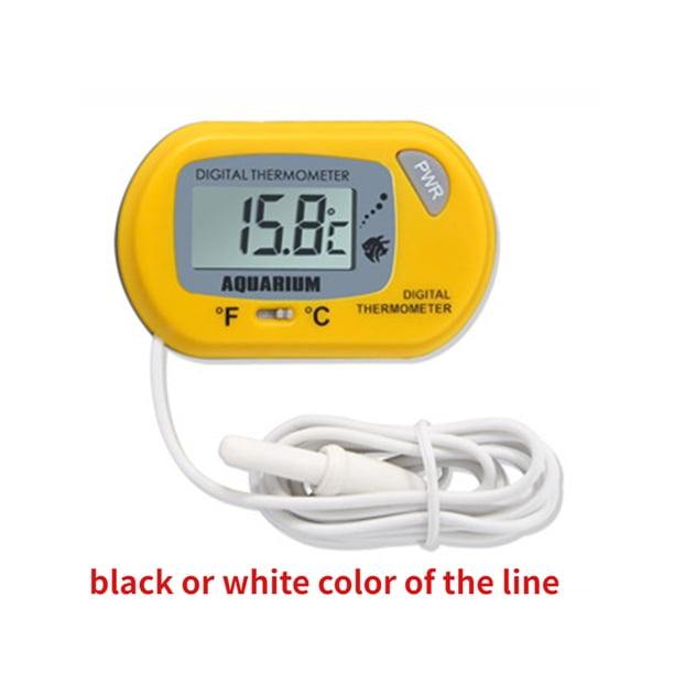 Termómetro Digital para tanque de peces de acuario con ventosa, Sensor de temperatura, medidor, probador, Control de medición