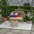thumbnail image 2 of Jordan Manufacturing 18" x 18" Red, White and Blue Texas Flag Outdoor Throw Pillow, 2 of 9