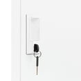 thumbnail image 4 of vidaXL Locker Cabinet White 15"x17.7"x70.9" Steel, 4 of 6