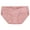 Pink, variant on PULLIMORE 5 Pcs Womens Maternity Underwear Under Bump Cotton V-Waist Pregnancy Panties (L, 5 Colors)