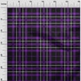 thumbnail image 3 of oneOone Polyester Spandex Purple Fabric Tartan Dress Material Fabric Print Fabric By The Yard 56 Inch Wide-6860, 3 of 4