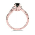 thumbnail image 3 of Designer 1.50 Carat Diamond Engagement Ring for Women in 14k Rose Gold, 3 of 3