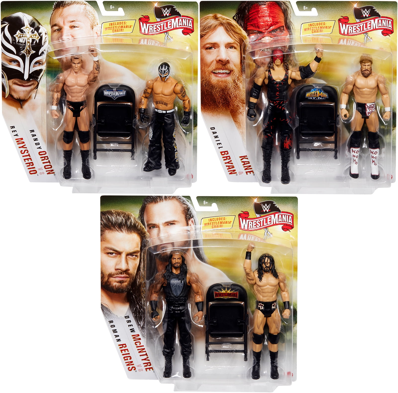 wwe mattel battle packs