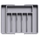 thumbnail image 4 of Organizador de cajones para cubiertos FLhrweasw bandeja extensible color blanco, 4 of 4