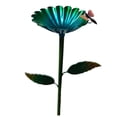 thumbnail image 2 of Metal Flower Pollinator Water Station with Stake, Waterproof Rustproof Garden Stake Feeder, Bright Floral Design for Bees Birds Butterflies, Outdoor Patio Backyard Pollinator Tool, 2 of 6