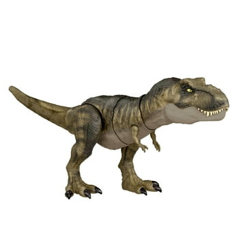 Jurassic World Dominion Th ‘N Devour Tyrannosaurus T Rex Action Figure Toy, Sound & Motion