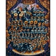 thumbnail image 2 of Bell, Bill 26x32 Gold Ornate Wood Framed with Double Matting Museum Art Print Titled - Concerto, 2 of 4