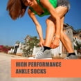 thumbnail image 2 of Calcetines de compresión de cobre para circulación de hombres y mujeres: calcetines de fascitis plantar para atletismo, correr, ciclismo Adepaton WMPH-835-4, 2 of 6