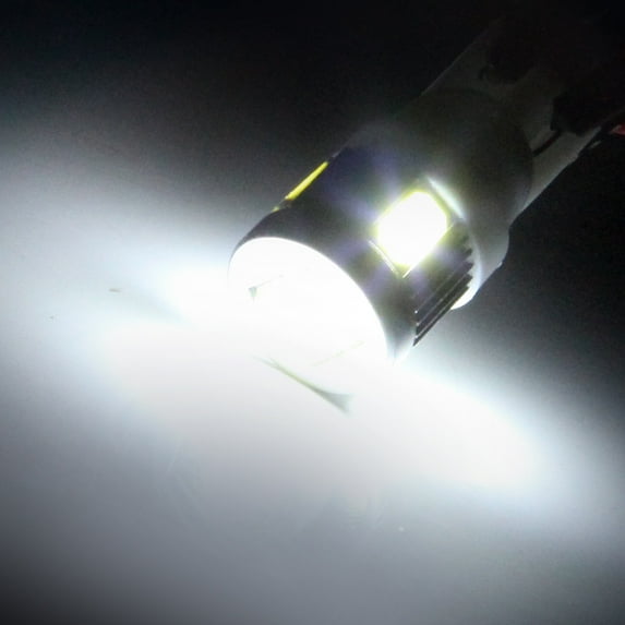 CCIYU QTY(5) Roof Running Light Cab Marker Amber Cover Top Lamp Lens + Wiring pack + Xenon White 6-5730-SMD LED Fit 1999-2015 Replacement fit for Ford E/F