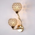 thumbnail image 3 of Modern wall of Bedroom Wall Sconce Lighting Fixture, E26/E27 Socket, for Bedroom Bedside Stairs - Golden_Left, 3 of 8