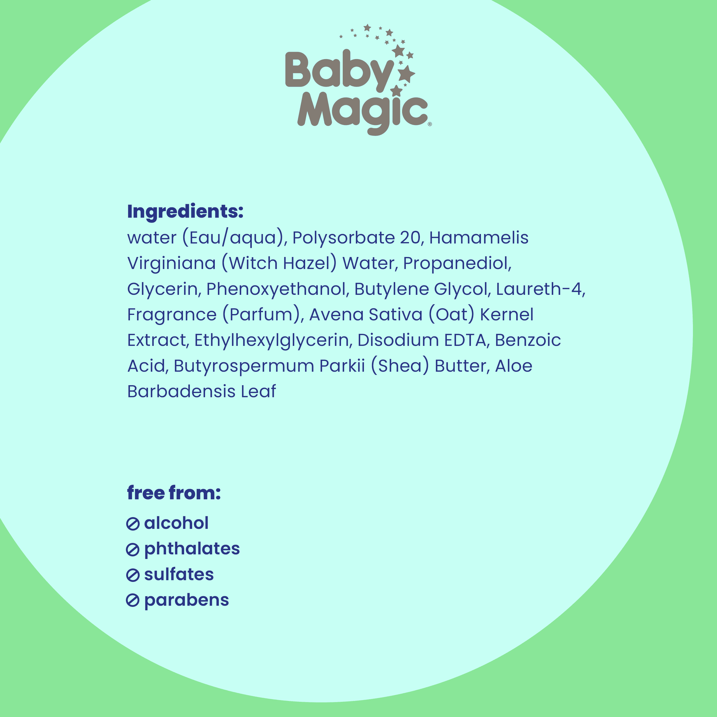 Baby Magic Soothing Clean-Up Spray, Vanilla & Oat, Hypoallergenic, 8 oz