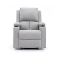 thumbnail image 1 of Sillón Reclinable Manual Vanlig Toscano Color Gris Claro, 1 of 5