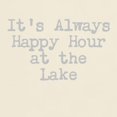 thumbnail image 3 of CafePress - Happy Hour At The Lake T Shirt - Men's Classic Graphic T-Shirt, 3 of 4