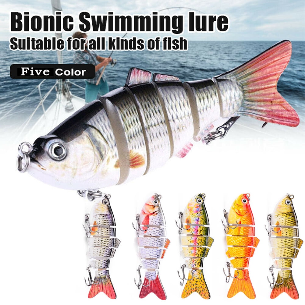 AIHOME Fishing Lures Set Swimbaits Slow Sinking Bionic Swimming Lures