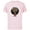 Soft Pink, variant on Disney Nightmare Before Christmas Making Christmas FRIGHT - Short Sleeve Cotton T-Shirt for Adults - Customized-White