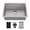 Stainless Steel, variant on Karran Usa HSU2419SBSS Matrix 24" Undermount Single Basin Stainless Steel Kitchen Sink -