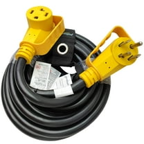 Parkworld 66068 EV Extension Cord, Dryer 4-Prong NEMA 14-30 Extension Cord, EV 14-30P to 14-30R, 30A, 125V/250V, 7500W (25FT)