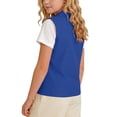 thumbnail image 5 of Jalioing Toddler Kids Outdoor Vest Boys Girls Solid Color Zip Up Collared Vest Casual Summer Travelling Vest with Pocket, 5 of 8