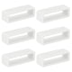 thumbnail image 1 of Uxcell 6 Pcs Soporte para Correa de Reloj, Anillos de Reemplazo de Silicona de 26 mm, Keeper de Correa de Reloj, Blanco, 1 of 7