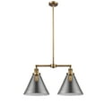 thumbnail image 4 of 209-OB-G41-L Innovations Lighting Cone - 2 Light Island In Traditional Style-10 Inches Tall and 21 Inches Wide-Oil Rubbed Bronze Finish-Matte White, 4 of 7