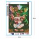 thumbnail image 2 of Resina Con Forma Gato Diamante 40x30cm L1764, 2 of 9