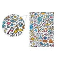 thumbnail image 5 of Yayeee Garden Flag 28" x 40" Double Sided Outdoor Yard Lawn Holiday Decorations, Doodle Pattern, 5 of 6