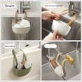 thumbnail image 4 of Esponjas Amarillas para de Cocina, Soporte para JabóN, Drenaje de Platos de BañO, Cesta de Agua, Estante de Almacenamiento, Organizador de Accesorios, 4 of 5